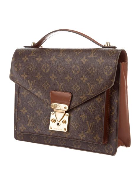 LOUIS VUITTON Monogram Monceau 28 